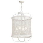 Maxim Lighting 22474WWT Weathered White Cestino 19'' Pendant Image 1