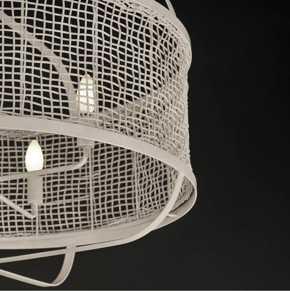 Maxim Lighting 22475WWT Weathered White Cestino 30'' Pendant Image 3