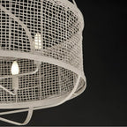 Maxim Lighting 22475WWT Weathered White Cestino 30'' Pendant Image 3