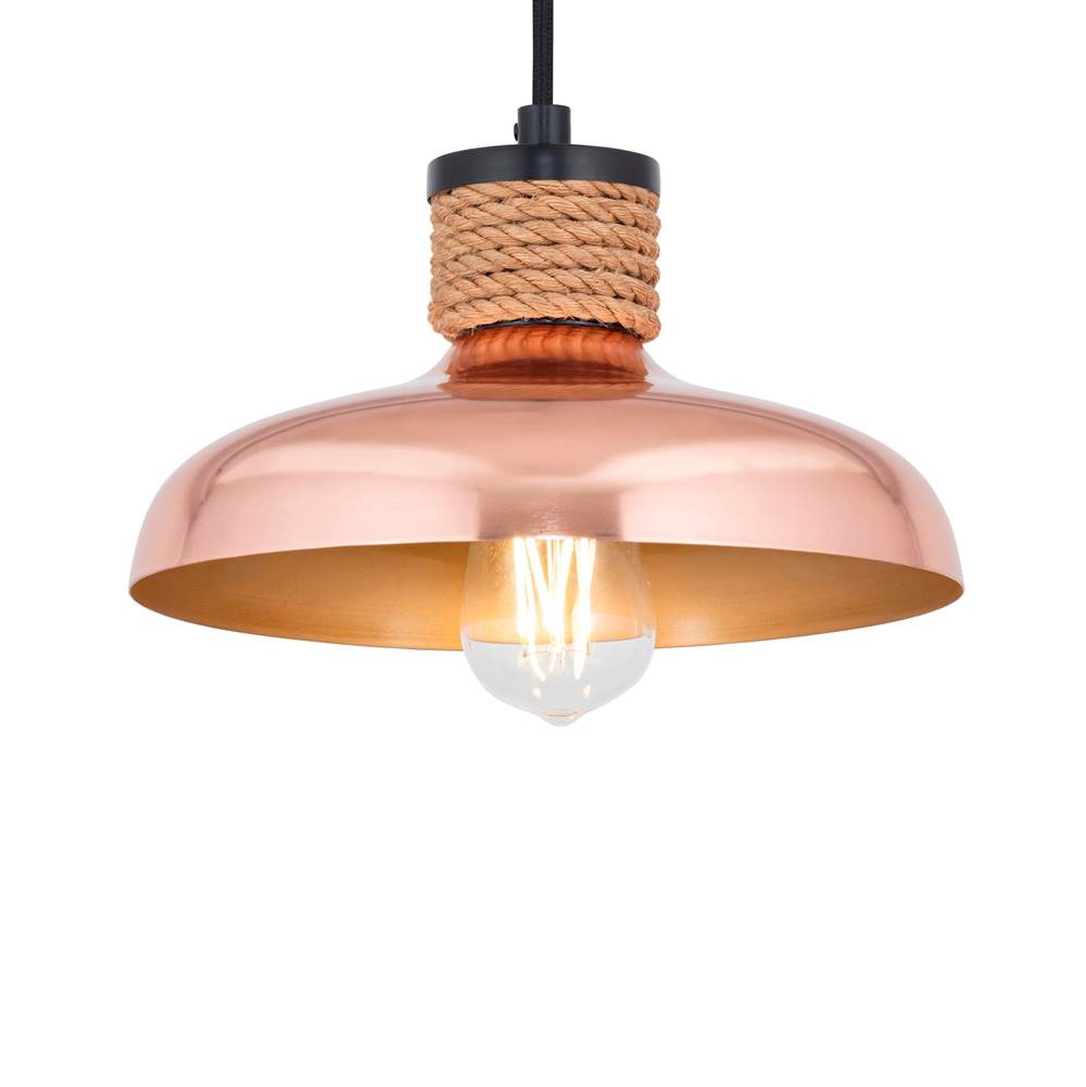 Maxim Lighting 22492CP Copper Bingham Small Pendant Image 4