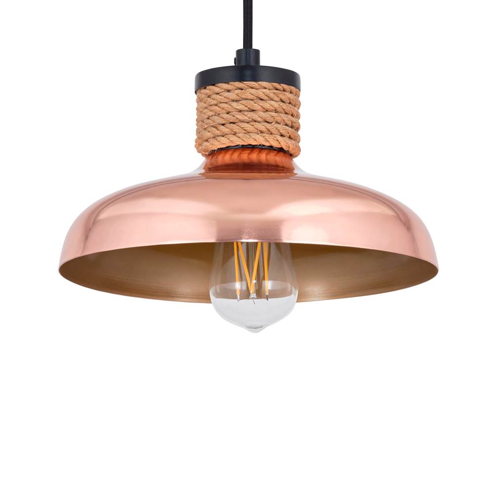 Maxim Lighting 22492CP Copper Bingham Small Pendant Image 3