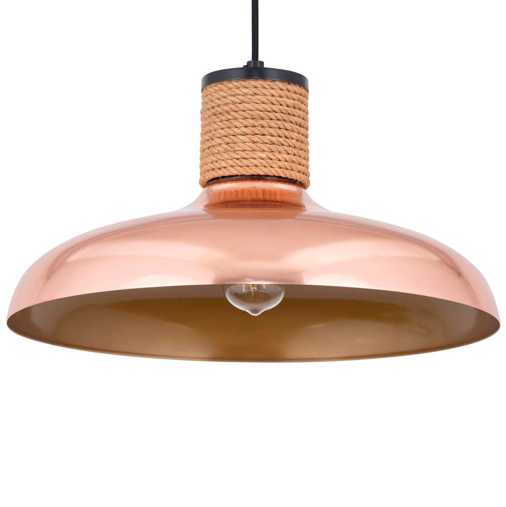 Maxim Lighting 22494CP Copper Bingham Large Pendant Image 4