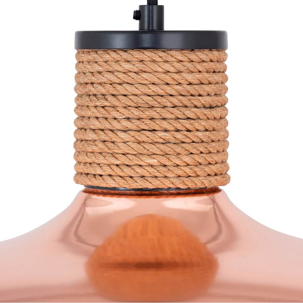 Maxim Lighting 22494CP Copper Bingham Large Pendant Image 3