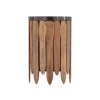 Maxim Lighting 22510WNGM Walnut Marimba Wall Sconce Image 1