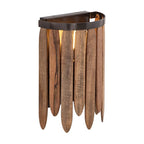 Maxim Lighting 22510WNGM Walnut Marimba Wall Sconce Image 3