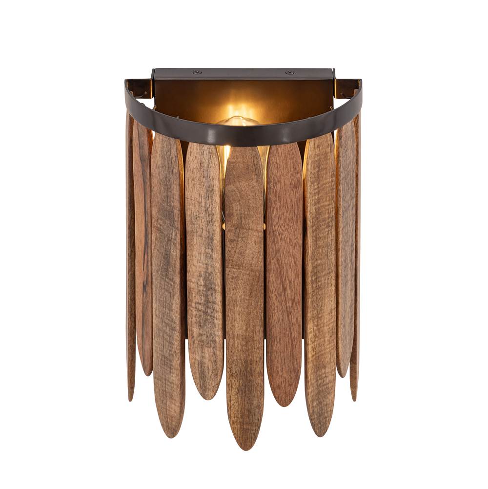 Maxim Lighting 22510WNGM Walnut Marimba Wall Sconce Image 2