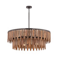 Maxim Lighting 22513WNGM Walnut Marimba 36'' Pendant Image 1
