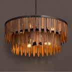 Maxim Lighting 22513WNGM Walnut Marimba 36'' Pendant Image 2