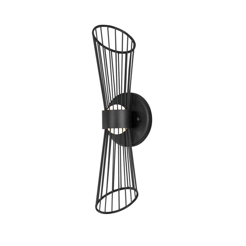 Maxim Lighting 24171BK Black Zeta Led Wall Sconce Image 1