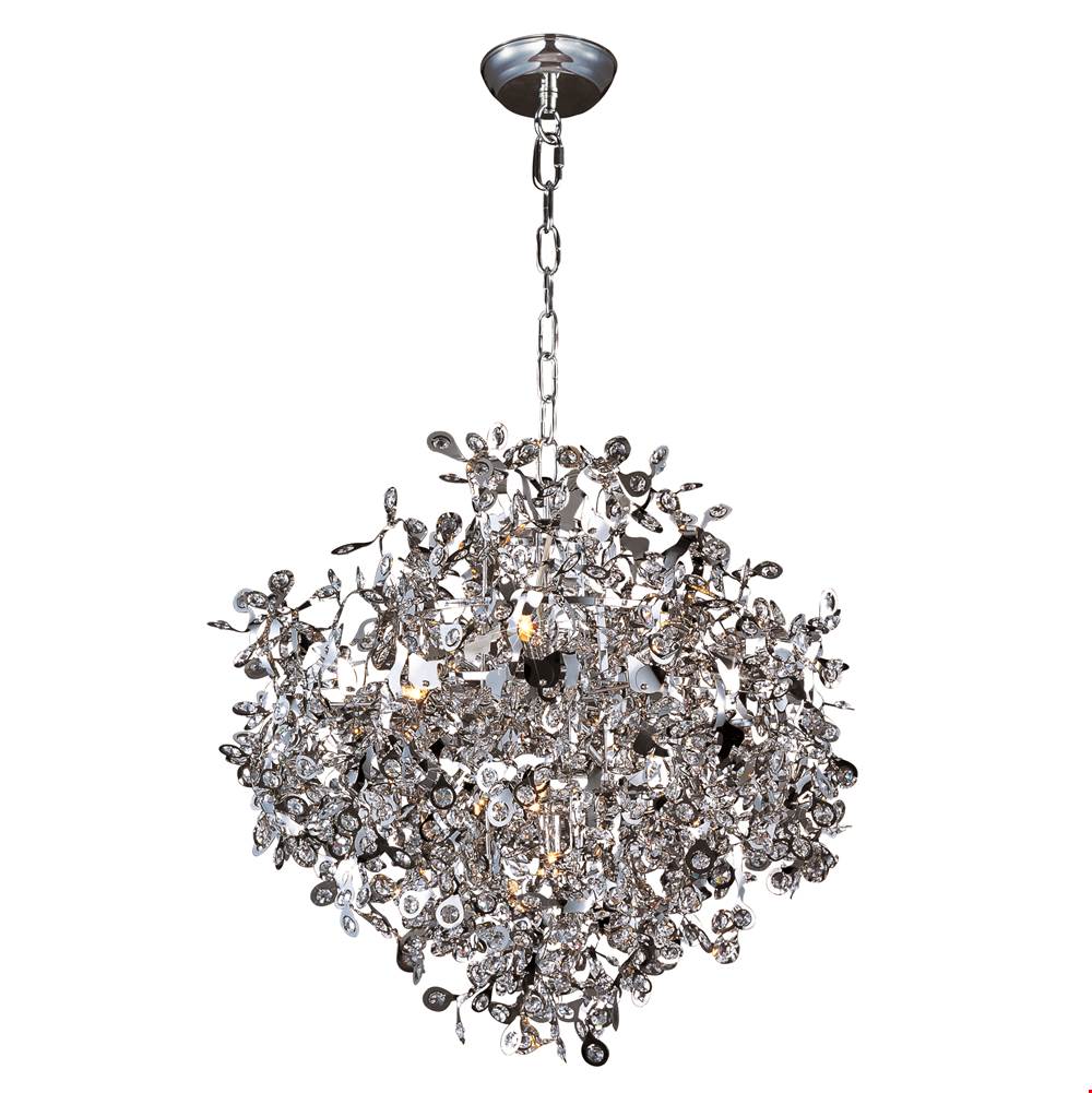 Maxim Lighting 24205BCPC Polished Chrome Comet 10-light Pendant Image 1