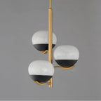 Maxim Lighting 24643MRBKNAB Black,Natural Aged Brass Lucerne-entry Foyer Pendant Image 3