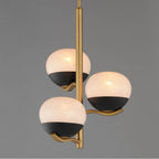 Maxim Lighting 24643MRBKNAB Black,Natural Aged Brass Lucerne-entry Foyer Pendant Image 2