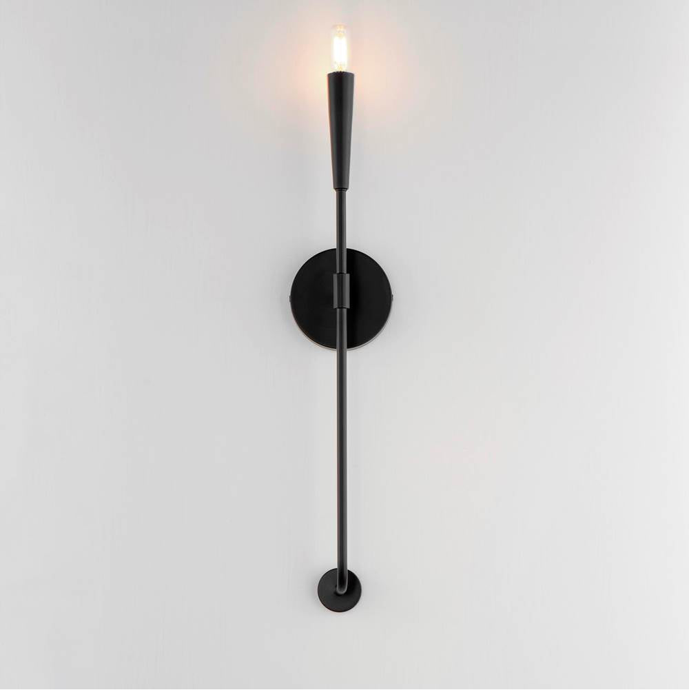 Maxim Lighting 24811BK Black Vela 1-light Sconce Image 3