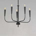 Maxim Lighting 24815BK Black Vela 5-light Chandelier Image 2
