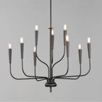 Maxim Lighting 24819BK Black Vela 9-light Chandelier Image 3