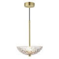 Maxim Lighting 24981TCSBR Satin Brass Metropolis Single Pendant Image 1
