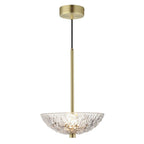 Maxim Lighting 24981TCSBR Satin Brass Metropolis Single Pendant Image 1