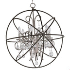 Maxim Lighting 25144ARPN Anthracite,Polished Nickel Orbit 6-light Pendant Image 1