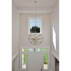 Maxim Lighting 25145ARPN Anthracite,Polished Nickel Orbit 9-light Pendant Image 2