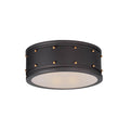 Maxim Lighting 25160OIAB  Trestle 2-light Flush Mount Image 1