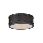 Maxim Lighting 25160OIAB  Trestle 2-light Flush Mount Image 1