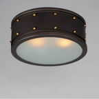 Maxim Lighting 25160OIAB  Trestle 2-light Flush Mount Image 3