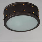 Maxim Lighting 25160OIAB  Trestle 2-light Flush Mount Image 2