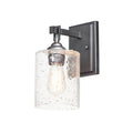Maxim Lighting 25271SSBZ Bronze Stonehenge 1-light Wall Sconce Image 1