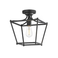 Maxim Lighting 25311BK Black Clifton Single Pendant / Semi-flush Image 1