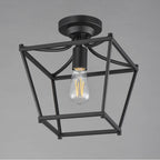 Maxim Lighting 25311BK Black Clifton Single Pendant / Semi-flush Image 3