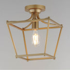 Maxim Lighting 25311NAB Natural Aged Brass Clifton Single Pendant / Semi-flush Image 2