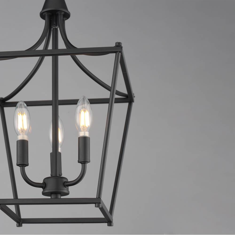 Maxim Lighting 25313BK Black Clifton 3-light Pendant Image 2