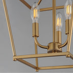 Maxim Lighting 25313NAB Natural Aged Brass Clifton 3-light Pendant Image 2