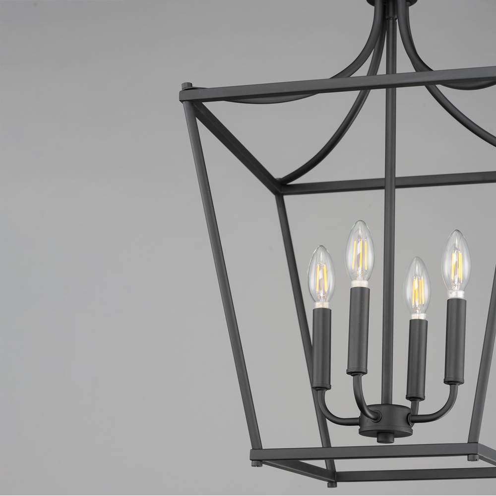 Maxim Lighting 25314BK Black Clifton 4-light Pendant Image 2
