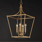 Maxim Lighting 25314NAB Natural Aged Brass Clifton 4-light Pendant Image 3