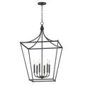 Maxim Lighting 25316BK Black Clifton 6-light Pendant Image 1