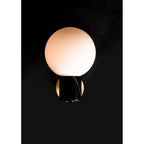 Maxim Lighting 26030SWSBRBK Satin Brass,Black Vesper 1-light Wall Sconce Image 4