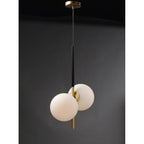 Maxim Lighting 26035SWSBRBK Satin Brass,Black Vesper 2-light Pendant Image 4