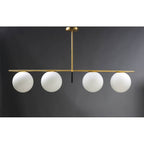 Maxim Lighting 26036SWSBRBK Satin Brass,Black Vesper 4-light Pendant Image 4
