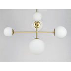 Maxim Lighting 26037SWSBRBK Satin Brass,Black Vesper 5-light Pendant Image 3
