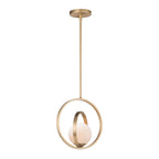 Maxim Lighting 26052SWSBR Satin Brass Coronet 1-light Pendant Image 1