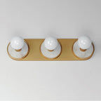 Maxim Lighting 26093WANAB White Alabaster,Natural Aged Brass Hollywood Stone 3-light Sconce Image 4