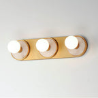Maxim Lighting 26093WANAB White Alabaster,Natural Aged Brass Hollywood Stone 3-light Sconce Image 3