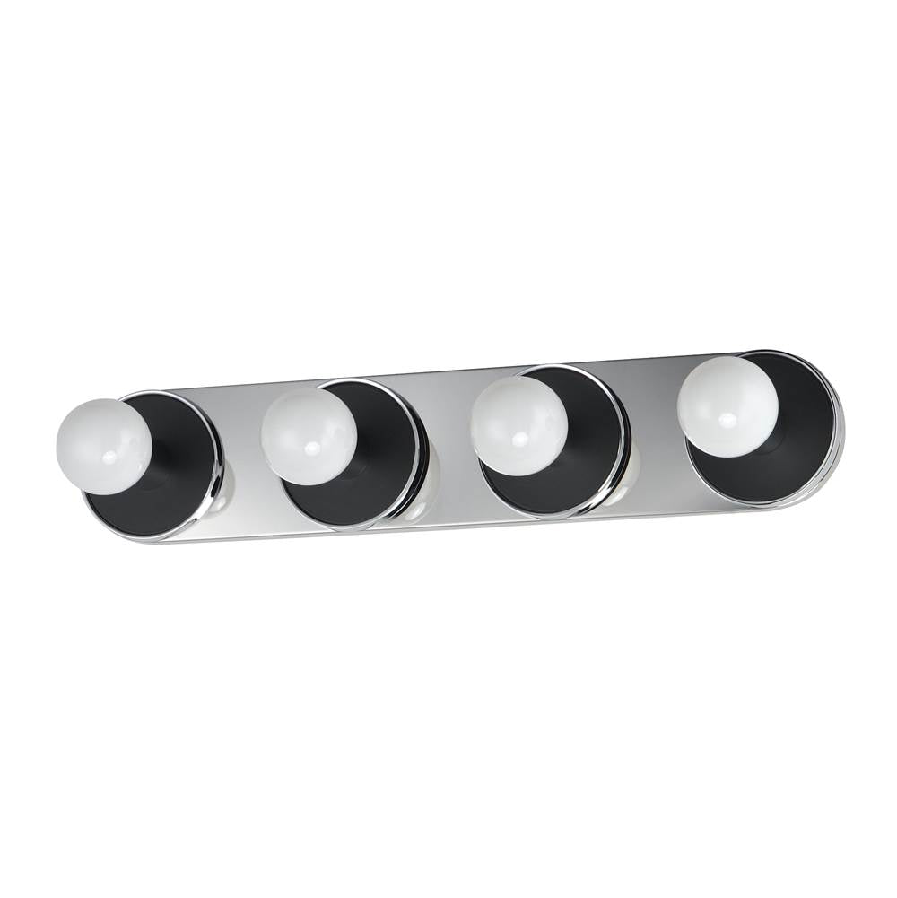Maxim Lighting 26094WTBKPC Polished Chrome Hollywood 4-light Sconce Image 1