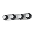 Maxim Lighting 26094WTBKPC Polished Chrome Hollywood 4-light Sconce Image 1