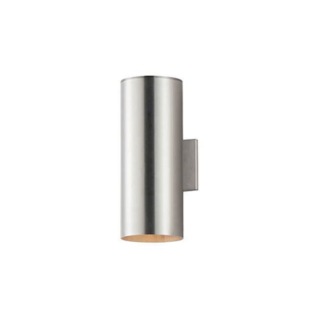 Maxim Lighting 26103AL Brushed Aluminum Outpost 2-light 15''h Outdoor Wall Sconce Image 1
