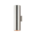 Maxim Lighting 26105AL Brushed Aluminum Outpost 2-light 22''h Outdoor Wall Sconce Image 1