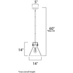 Maxim Lighting Seafarer 1-light Pendant