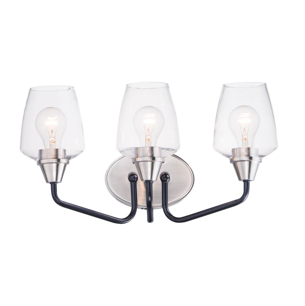 Maxim Lighting Goblet 3-light Bath Vanity