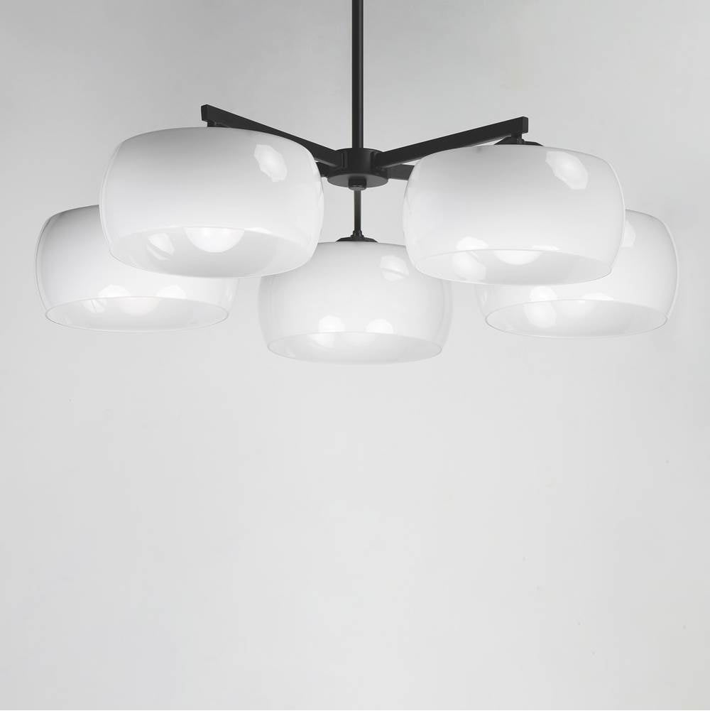 Maxim Lighting Glazed 5-light Chandelier